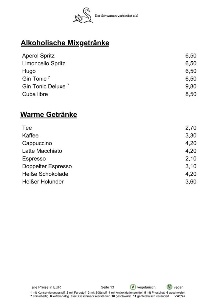 Warme Getränke