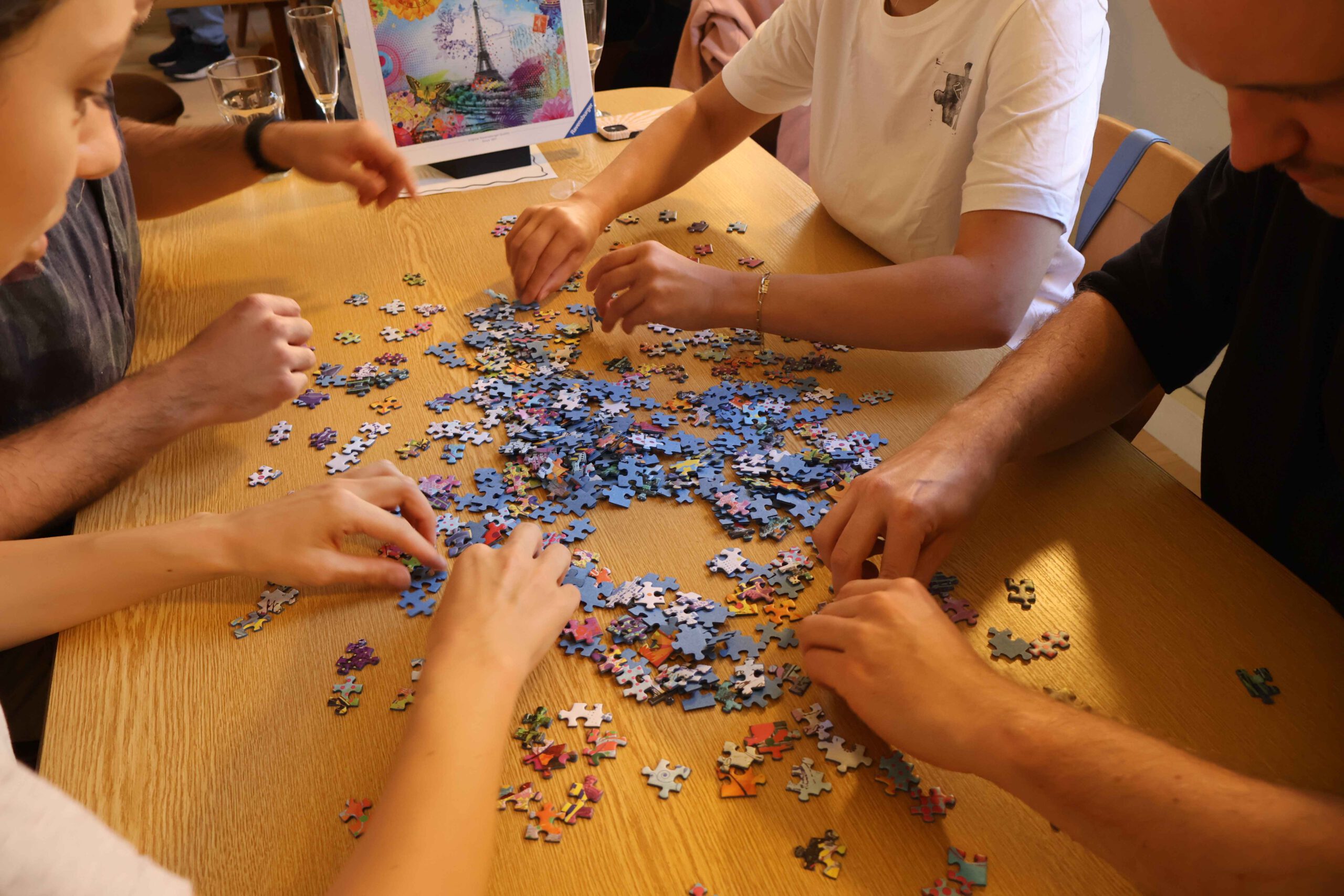 Puzzeln, was das Zeug hält